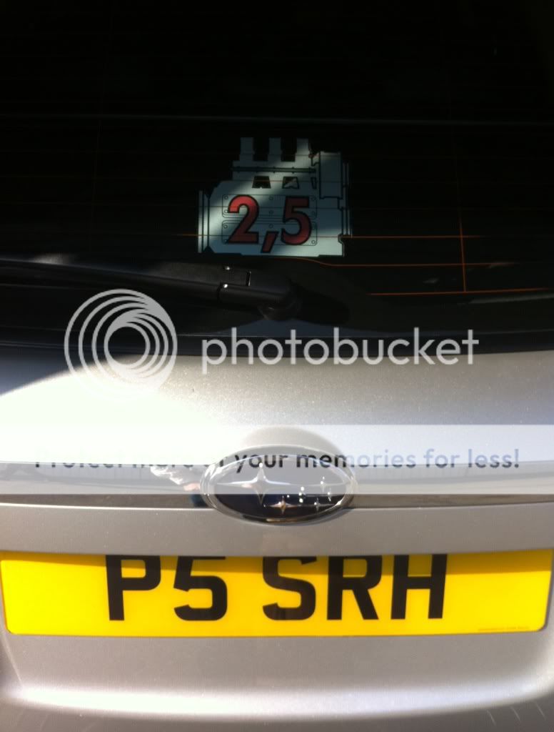 Rallitek HDs, KYB Excel-G and H6 springs fitted to UK 2.5i SE - Subaru